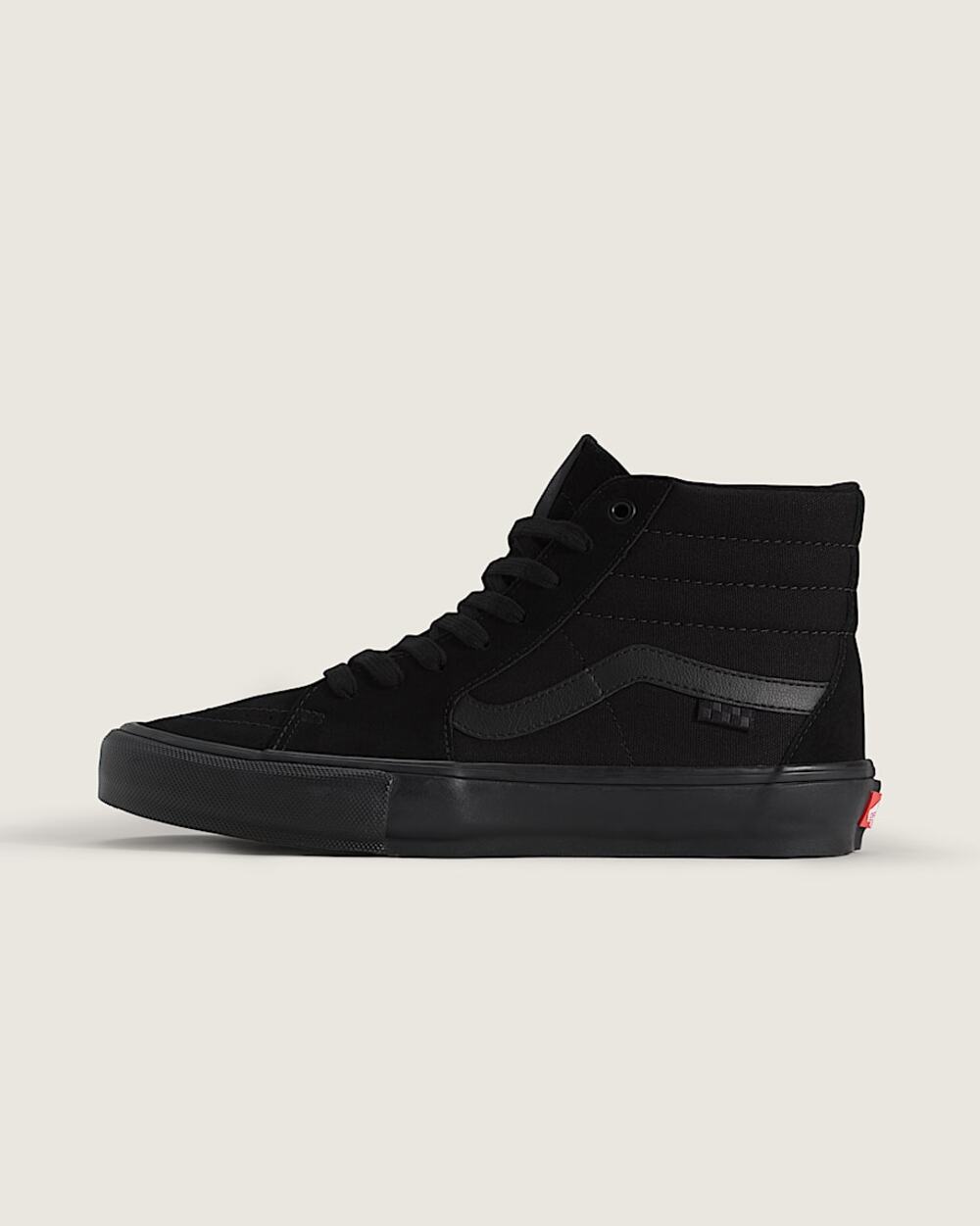 VANS MEN'S 9.5 SK8-HI TRIPLE BLACK SUEDE HI TOP SNEAKER VN000D5IBKA NIB